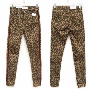 Zara The Skinny leopard jean. Size 34 Eur / 2 USA